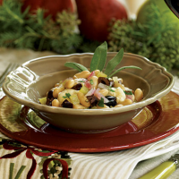 Warm Bean Salad with Olives Recipe | MyRecipes image