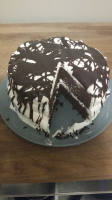 Tuxedo Cake Recipe - Food.com image