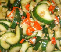 Crunchy Chinese Cucumber Salad Recipe - Food.com image