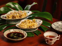 Pork Siu Mei Flower Dumplings Recipe | Cooking Channel image