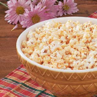 Parmesan Popcorn Recipe: How to Make It - Taste of Home image