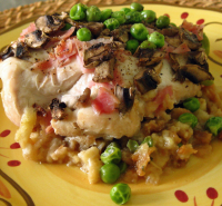 Foil-Pack Chicken & Mushroom Dinner Recipe - Food.com image