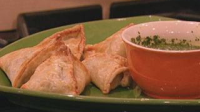 Oven-Baked Samosas with Mint-Cilantro Dipping Sauce ... image