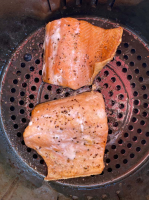 Air Fryer Frozen Salmon Recipe – Melanie Cooks image