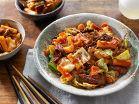 Spicy Korean Rice Cakes (Tteokbokki) Recipe - NYT Cooking image