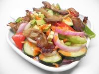 Refreshing Salad with Grilled Oyster Mushrooms Recipe ... image