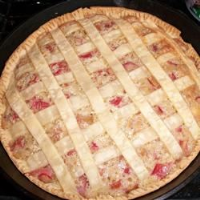 Rhubarb Cream Pie Recipe | Allrecipes image