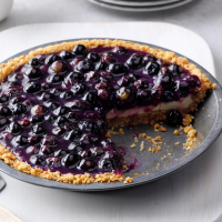 Huckleberry Cheese Pie Recipe: How to Make It - Taste of Home image