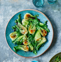 Baby Bok Choy in Vinegar Oyster Sauce Recipe | EatingWell image