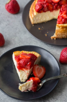 The BEST Keto Strawberry Cheesecake Recipe - KetoConnect image