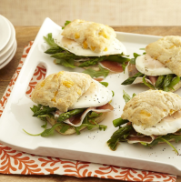 Asparagus, Prosciutto & Arugula Breakfast Sandwiches ... image