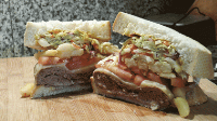 Pittsburgh Steelers Primanti Burger | Hamburgers Recipe ... image