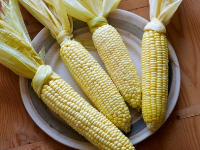 Easy Recipes, Healthy Eating Ideas and Chef Recipe Videos | Food Network - Oven Roasted Corn on the Cob Recipe | Tyler Florence image