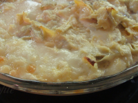 Hot Cheesy Artichoke Dip Appetizer Recipe - Food.com image