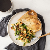 Scrambled Eggs with Vegetables Recipe | EatingWell image