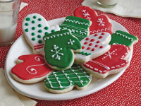 Sugar Cookie Mittens Recipe | MyRecipes image