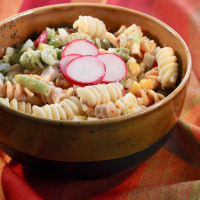 Fiesta Pasta Salad with Dill Pickles Recipe | Allrecipes image