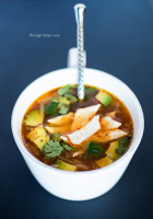Mexican Caldo Tlalpeno Soup - Real Food Recipes image