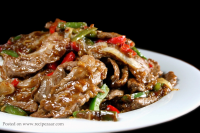 BEEF WITH OYSTER SAUCE CHINESE RECIPES