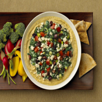 Birds Eye® Creamed Spinach Hummus Dip Recipe | MyRecipes image