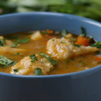 Vegetable Dumpling Soup Recipe by Tasty image