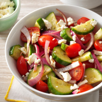 Balsamic Cucumber Salad Recipe: How to Make It image