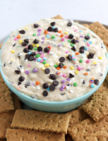 Funfetti Cookie Dough Dip – Six Vegan Sisters image