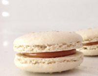 Salted Caramel Macaron Recipe - HowToCookThat : Cakes ... image