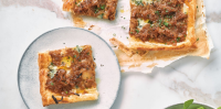 French Onion and Blue Cheese Tart Recipe | Epicurious image