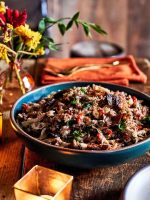 Red Rice-Smoked Chicken Perloo | Southern Living image