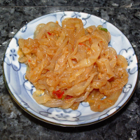 Sesame Jellyfish With Chili Sauce Recipe - Food.com image