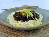 Noodles with Black Bean Sauce Recipe | Judy Joo | Cooking ... image