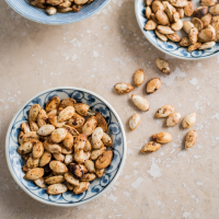 Sesame-Soy Roasted Pumpkin Seeds Recipe - Todd Porter and ... image