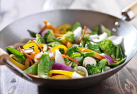 How to Cook Stir Fry Vegetables in a Wok - Easy image