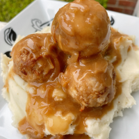 Stuffed French Onion Chicken Meatballs | Allrecipes image