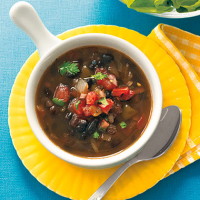 Black Bean Soup Recipe | MyRecipes image