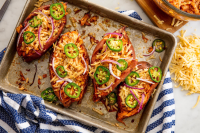 TWICE BAKED POTATOES WITH CHICKEN RECIPES