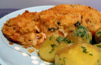 Instant Potato-Breaded Salmon Recipe - Food.com image