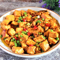 Braised Tofu and Eggs | Chinese Food - Easyfoodcook image
