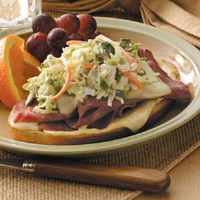 Open-Faced Reubens Recipe: How to Make It image