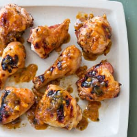 Peach-Glazed Grilled Chicken | Cook's Country image
