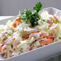 DOES COLESLAW HAVE DAIRY RECIPES