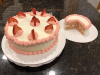 Strawberry Nesquik® Layer Cake Recipe | Allrecipes image