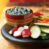 Persian Spinach and Yogurt Dip (Borani Esfanaj) Recipe ... image