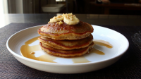 Banana Bread Pancakes | Allrecipes image