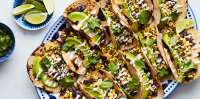 Spicy Black Bean and Corn Tacos Recipe | Epicurious image