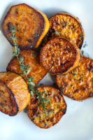 Roasted Sweet Potato Medallions - The Fabled Table image