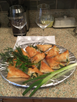 Phyllo Turnovers with Shrimp and Ricotta Filling Recipe ... image