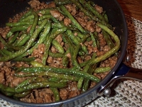 Chinese Ground Pork and Green Beans Recipe - Food.com image