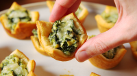 Best Spinach Artichoke Cups Recipe - How to Make Spinach ... image